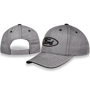 Ford Oval Heather Fabric Raised Logo Hat
